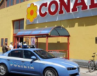 Mazara del Vallo: furto auto e rapina al supermercato