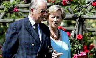 Famiglia reale del Belgio in visita a Selinunte