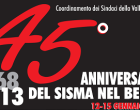 45°anniversario terremoto 1968: diverse celebrazioni nei centri belicini