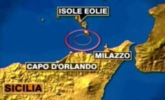 Messina: scossa di terremoto nelle isole Eolie