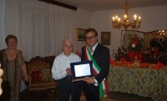 Castelvetrano: il Sindaco festeggia i cento anni di Andrea Palermo