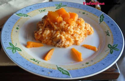risotto zucca