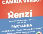 Partanna, i giovani del PD a sostegno di Matteo Renzi