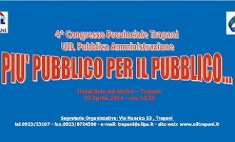 Domani il 4° Congresso territoriale Uilpa Trapani