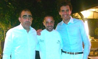Mika e Elio di “Elio e le storie tese” a cena a Marsala al Ristorante Le Lumie