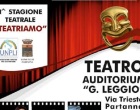 Partanna: dal 19 gennaio al 10 maggio “Teatriamo” all’Auditorium Leggio