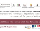 Progetto “Hologramme”: il 18 febbraio convegno al castello di Salemi