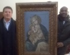 Quasi concluso il restauro del dipinto “Madonna della Sanità” promosso e finanziato dal Lions