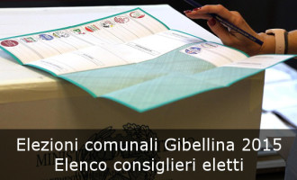 Elezioni Gibellina 2015: la lista completa dei consiglieri eletti