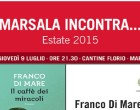 “Marsala Incontra”: domani presentazione del romanzo “Il caffè dei miracoli”