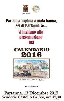 calendario partanna 'mpinta a mala banna 2016