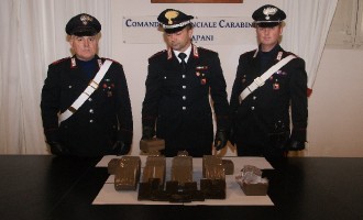 Trapani: operazione antidroga dei Carabinieri, 45enne in manette