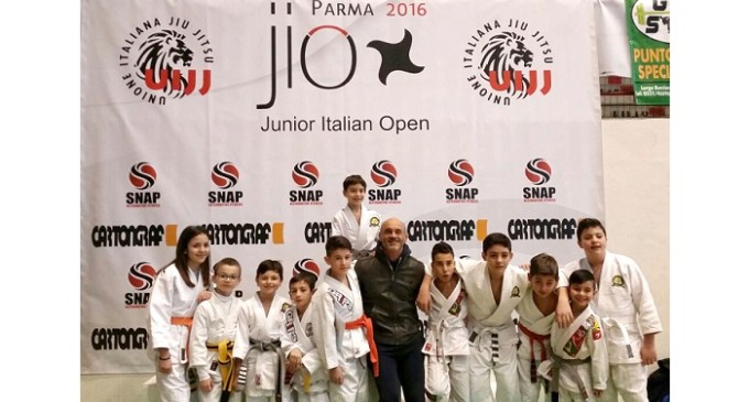 Brazilian Jiu Jitsu: la Trinacria BJJ ai Campionati Junior di Parma porta a casa 4 ori, 2 argenti e 5 bronzi