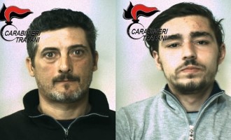 Castelvetrano: arrestati due pregiudicati locali per estorsione ai danni di un commerciante
