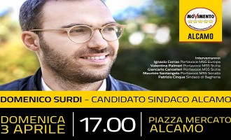 Alcamo: presentazione del candidato Sindaco del MoVimento 5 Stelle Domenico Surdi