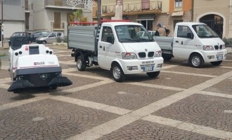 Comune di Partanna: acquistati nuovi mezzi per il Decoro Urbano