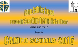 Azione Cattolica Ragazzi – Campo Scuola 2016