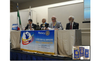 Il Gov. Nunzio Scibilia in visita al Rotary Club Marsala e Rotary Club Mazara