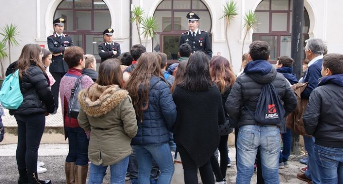 Marsala: la Compagnia Carabinieri apre alle scuole