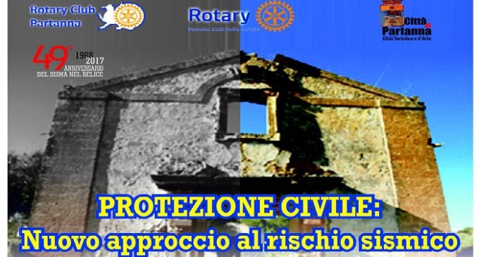 Partanna: domenica “Protezione civile: Nuovo approccio al rischio sismico”