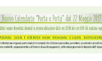 Campobello: da martedì il nuovo calendario rifiuti
