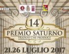 Salemi, Premio Saturno: dal 21 al 26 luglio numerosi importanti ospiti