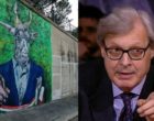 Salemi, rimosso il “Dio capra”. Sgarbi: “Non mi sono offeso, anzi…”