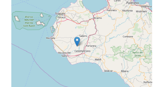 Lieve scossa di terremoto a 7 km da Castelvetrano