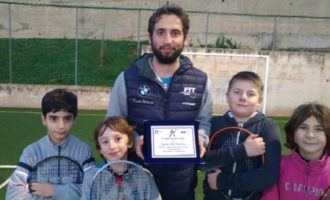 Grand-Prix Trofeo Scuole tennis 2016/2017: il Circolo Tennis Hypsa Club di Partanna si classifica al 2° posto