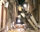 Castelvetrano, scirocco: grande antenna crolla in strada