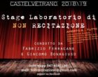 Laboratorio di “Non recitazione”, l’inedito progetto teatrale di Ferracane e Bonagiuso