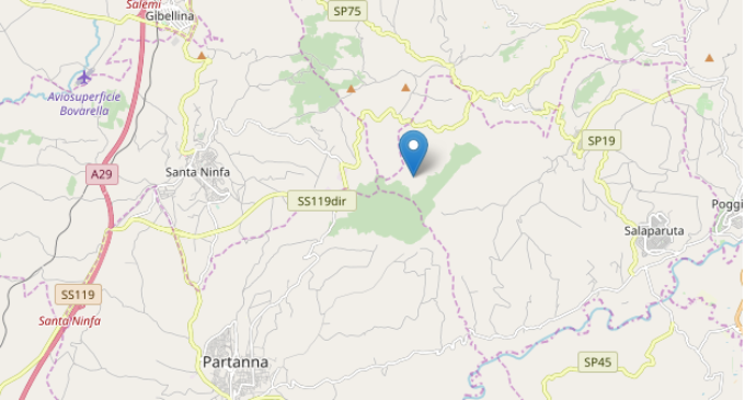 Scossa di terremoto nel territorio di Santa Ninfa. Magnitudo 3.1