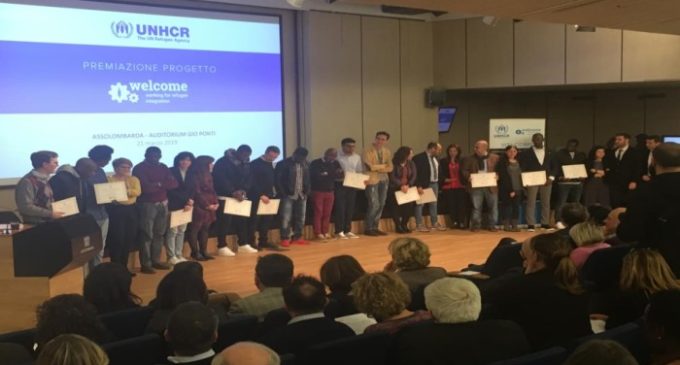 Integrazione dei rifugiati: Il consorzio ‘Solidalia’ tra le migliori aziende italiane. Ritirato il premio a Milano