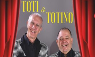 Partanna, il 29 luglio lo spettacolo di Toti & Totino al Teatro Provinciale “Lucio Dalla”
