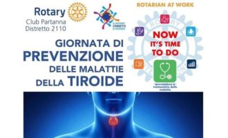 Screening tiroideo gratuito. L’iniziativa del Rotary Club Partanna, il 15 dicembre